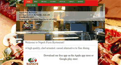 Desktop Screenshot of napolipizzaorlando.com